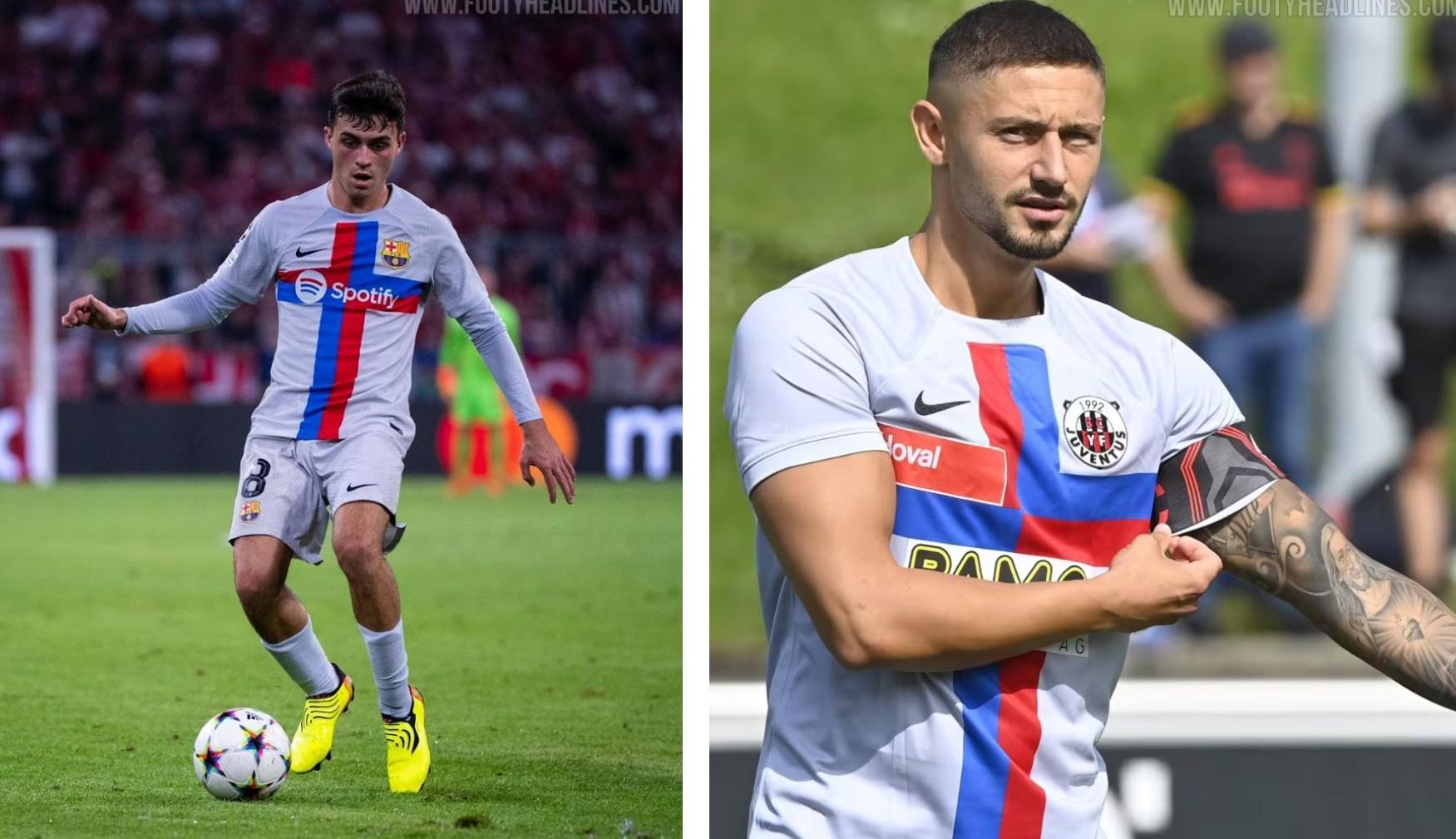 开云体育在线登入-因球队体育总监是巴萨球迷，瑞士第四级别球队穿巴萨球衣比赛